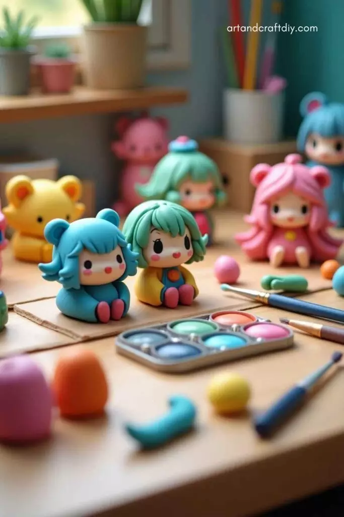Chibi Character Sculptures
