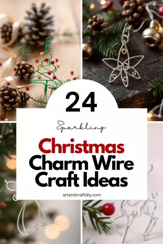 Christmas Charm Wire Craft Ideas