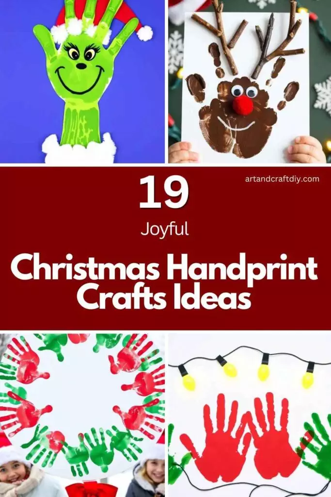Christmas Handprint Crafts Ideas