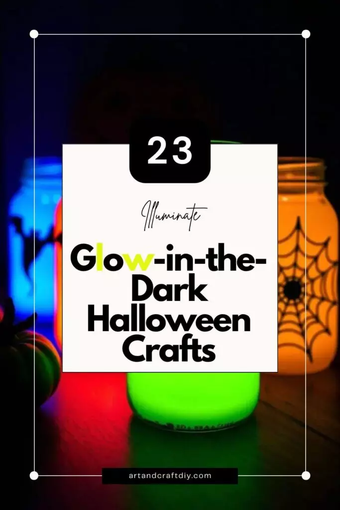 Glow-in-the-Dark Halloween Crafts