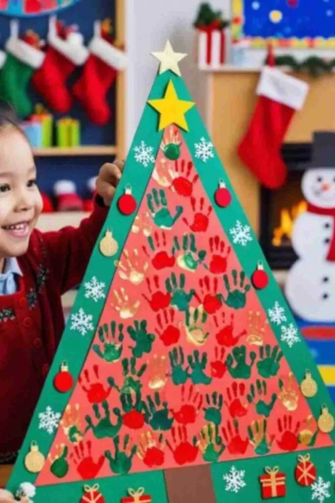 Handprint Christmas Tree