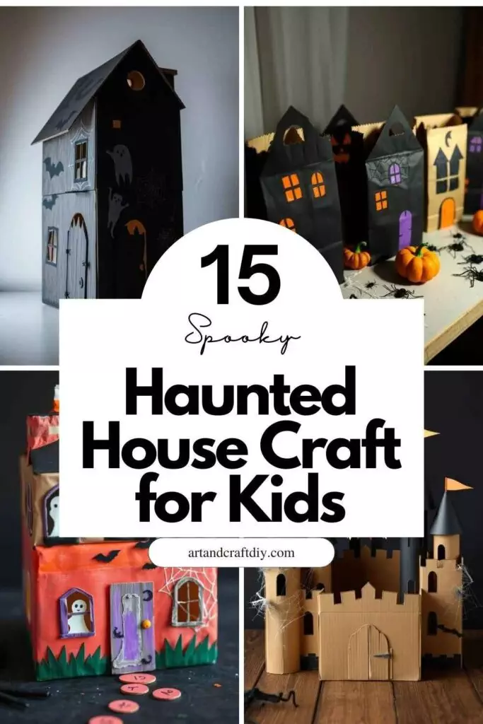 Haunted House Craft for Kids