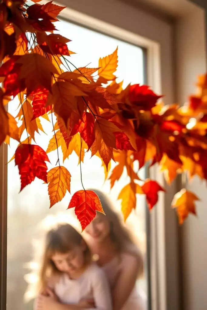 Leaf Garland from Real Leaves