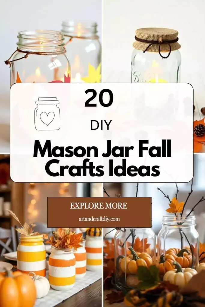 Mason Jar Fall Crafts