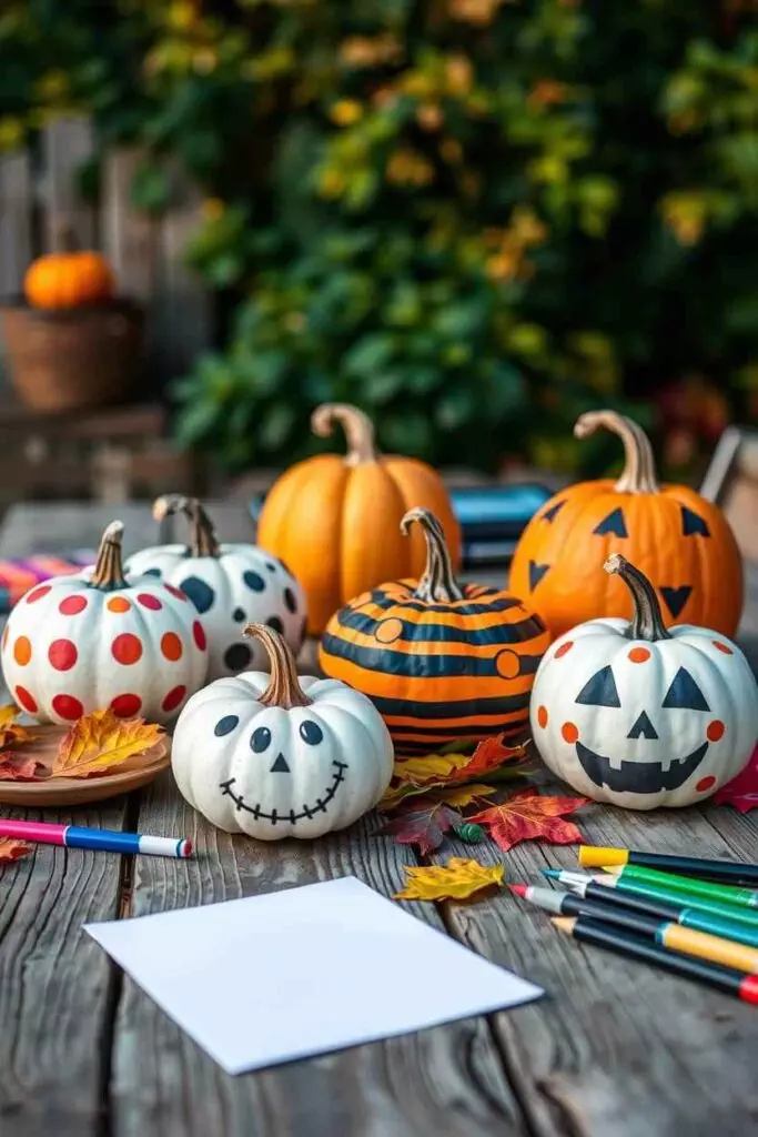 Painted Pumpkin Fun