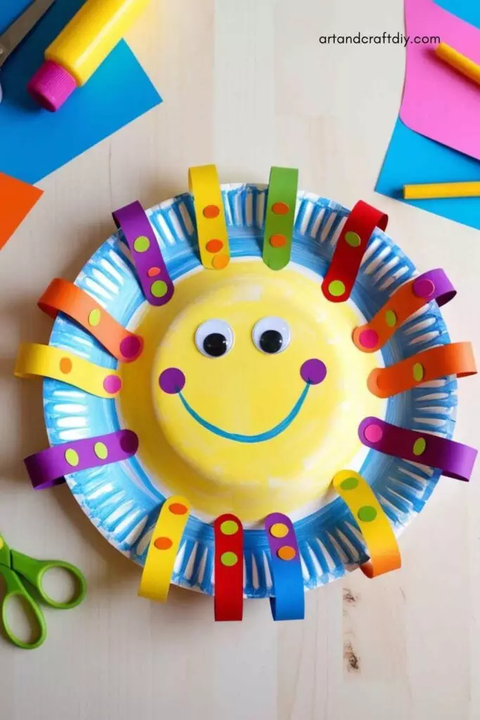 Paper Plate Octopus