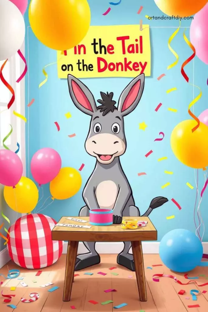 Pin the Tail on the Donkey