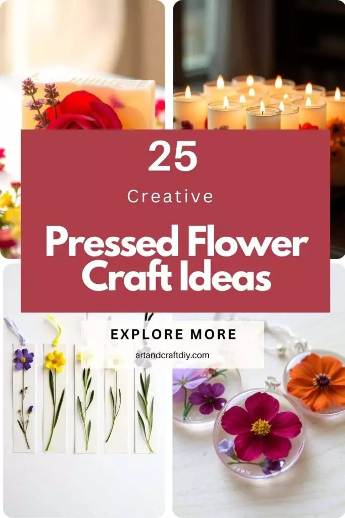 Pressed Flower Craft Ideas