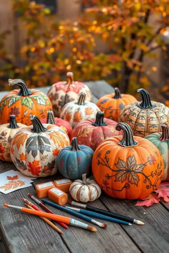 Pumpkin Painting and Decorating