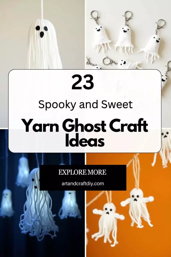 Yarn Ghost Craft Ideas