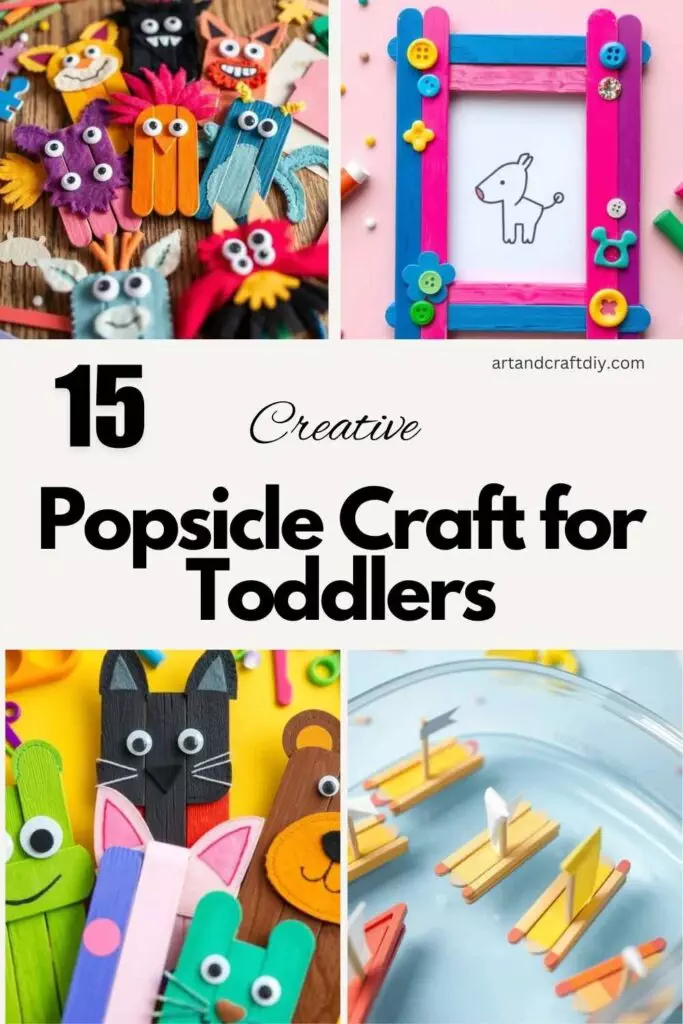 Popsicle Craft for Toddlers