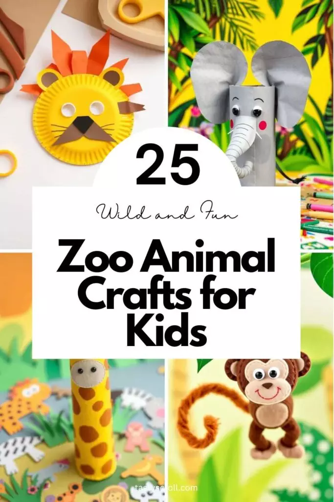 Zoo Animal Crafts for Kids